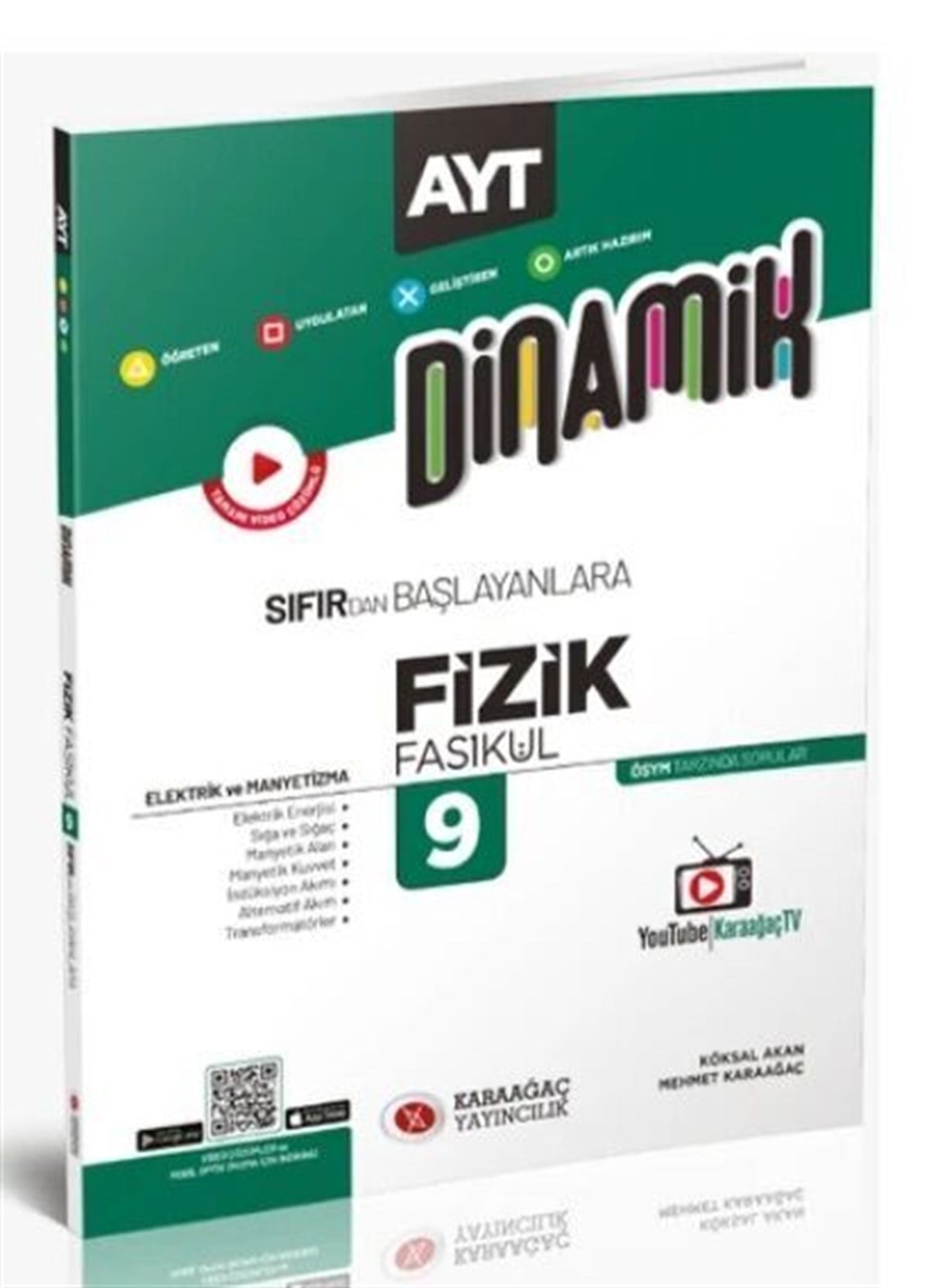 Karaağaç Yayınları AYT Dinamik Fizik Fasikülleri 9