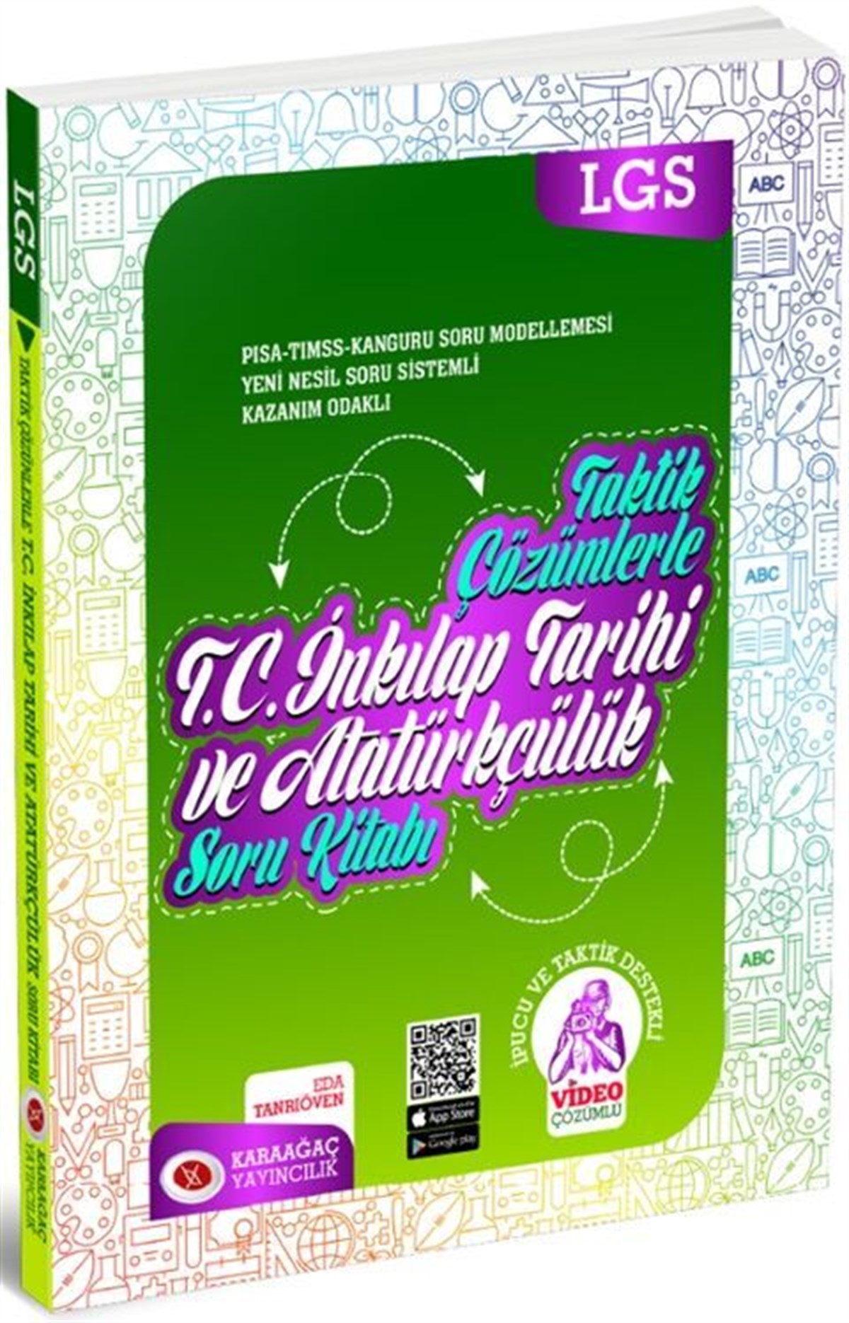 Karaağaç Yayınları LGS T.C. İnkılap Tarihi ve Atatürkçülük Taktik Çözümlerle Soru Kitabı