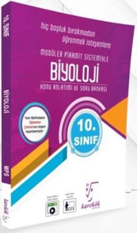 Karekök Yayınları 10. Sınıf Biyoloji MPS Konu Anlatımı ve Soru Bankası