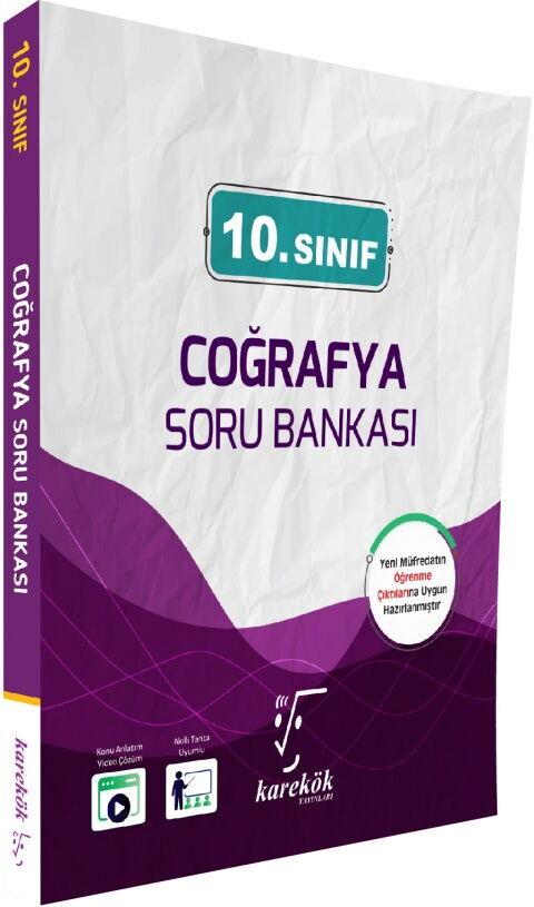 Karekök Yayınları 10. Sınıf Coğrafya Soru Bankası