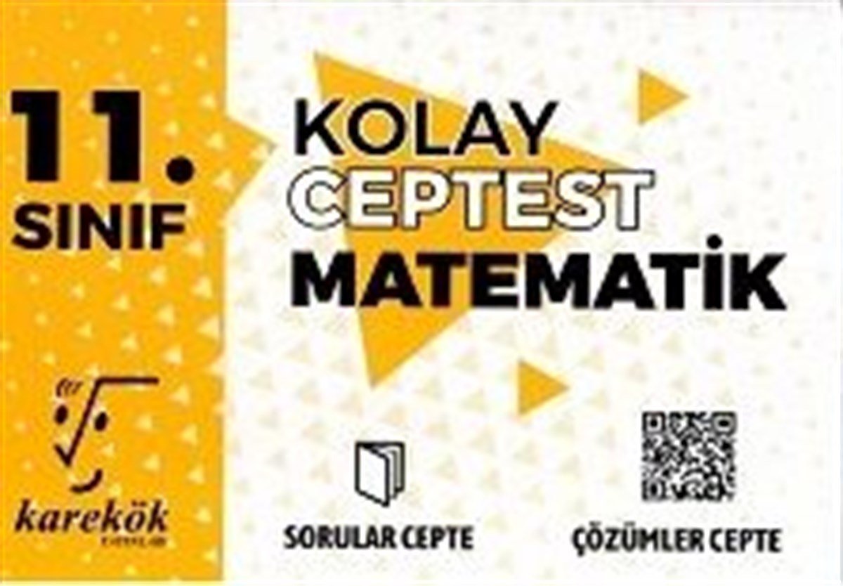 Karekök Yayınları 11. Sınıf Matematik Kolay Cep Test