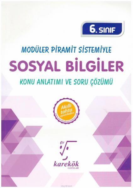 Karekök Yayınları 6. Sınıf Sosyal Bilgiler MPS Konu Anlatımı ve Soru Çözümü