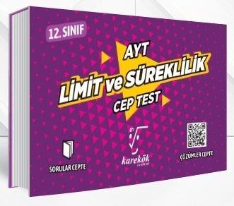 Karekök Yayınları AYT Limit ve Süreklilik Cep Test