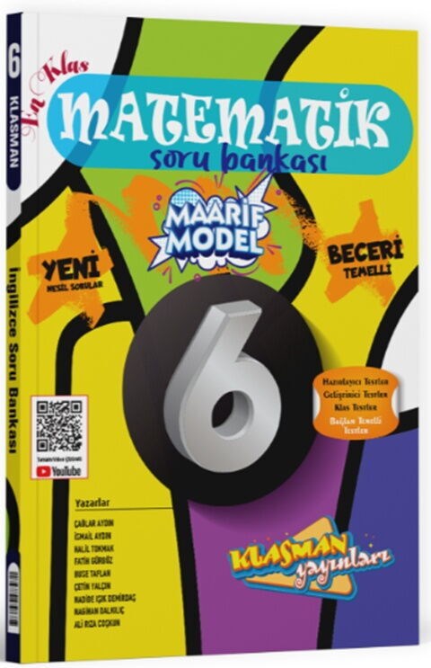 Klasman Yayınları 6. Sınıf Matematik Soru Bankası