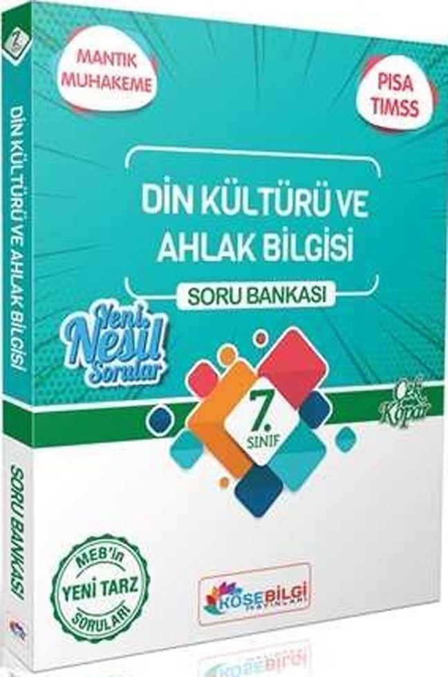 KöşeBilgi Yayınları 7. Sınıf Din Kültürü ve Ahlak Bilgisi Özet Bilgili Soru Bankası