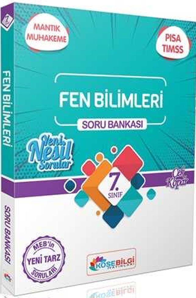 KöşeBilgi Yayınları 7. Sınıf Fen Bilimleri Özet Bilgili Soru Bankası