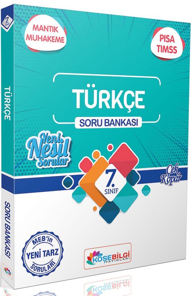 KöşeBilgi Yayınları 7. Sınıf Türkçe Soru Bankası