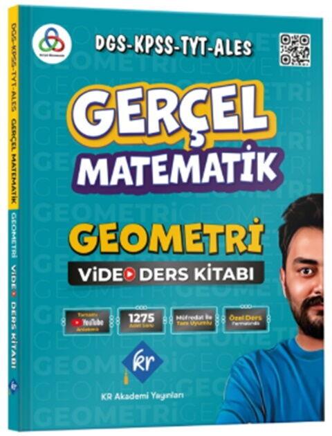 KR Akademi Gerçel Matematik DGS KPSS TYT ALES Geometri Video Ders Kitabı