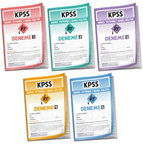 KR Akademi KPSS Lisans Genel Yetenek Genel Kültür 5li Deneme