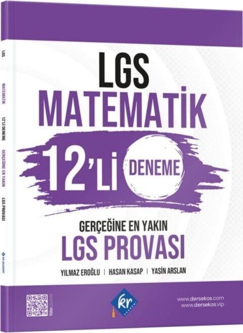 KR Akademi LGS Matematik 12 li Deneme Gerçeğine En Yakın LGS Provası