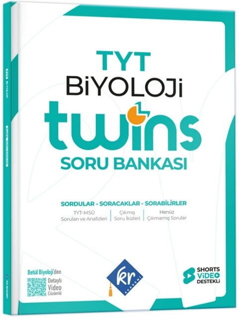KR Akademi TYT Biyoloji Twins Soru Bankası