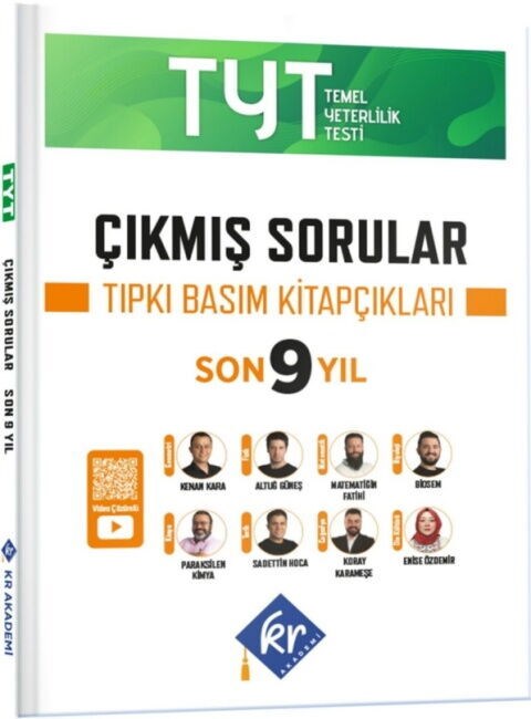 KR Akademi TYT Çıkmış Sorular Son 9 Yıl Tıpkı Basım Fasikülleri