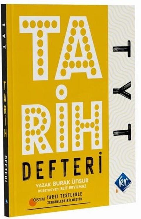 KR Akademi TYT Tarih Konu Anlatım Defteri