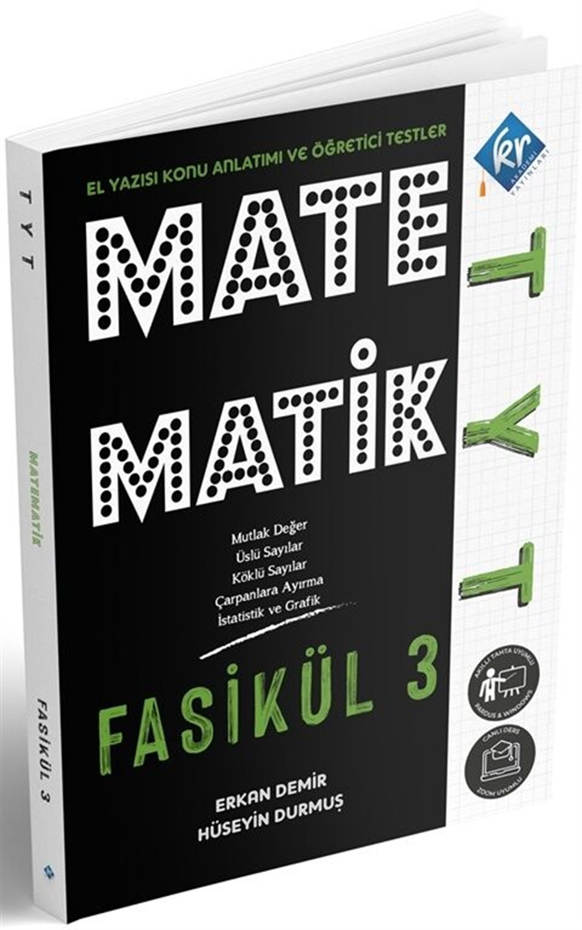 KR Akademi TYT Matematik El Yazısı Konu Anlatım 3. Fasikül