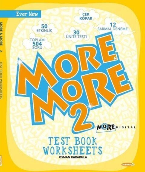Kurmay ELT 2. Sınıf More and More English Worksheets Test Book