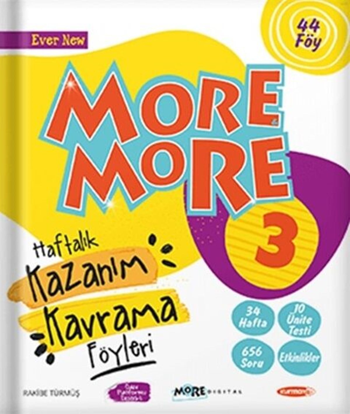 Kurmay ELT 3. Sınıf More More Haftalık Kazanım Kavrama Föyleri