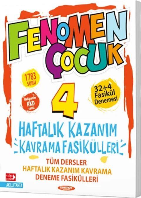 Kurmay ELT 4. Sınıf Haftalık Kazanım Kavrama Fasikülleri