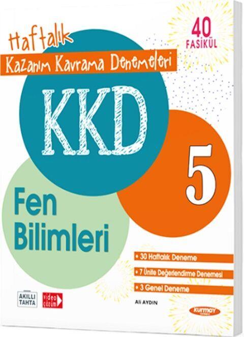 Kurmay ELT 5. Sınıf Fen Bilimleri KKD Haftalık Kazanım Kavrama Denemeleri