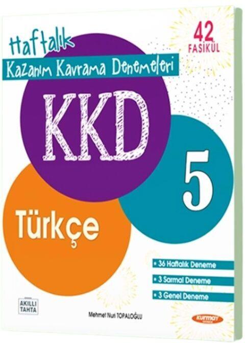Kurmay ELT 5. Sınıf Türkçe KKD Haftalık Kazanım Kavrama Denemeleri