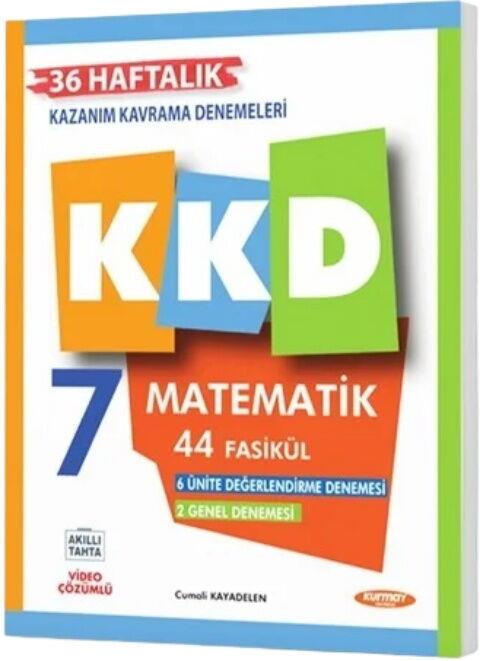 Kurmay ELT 7. Sınıf Matematik Haftalık Kazanım Kavrama Denemeleri