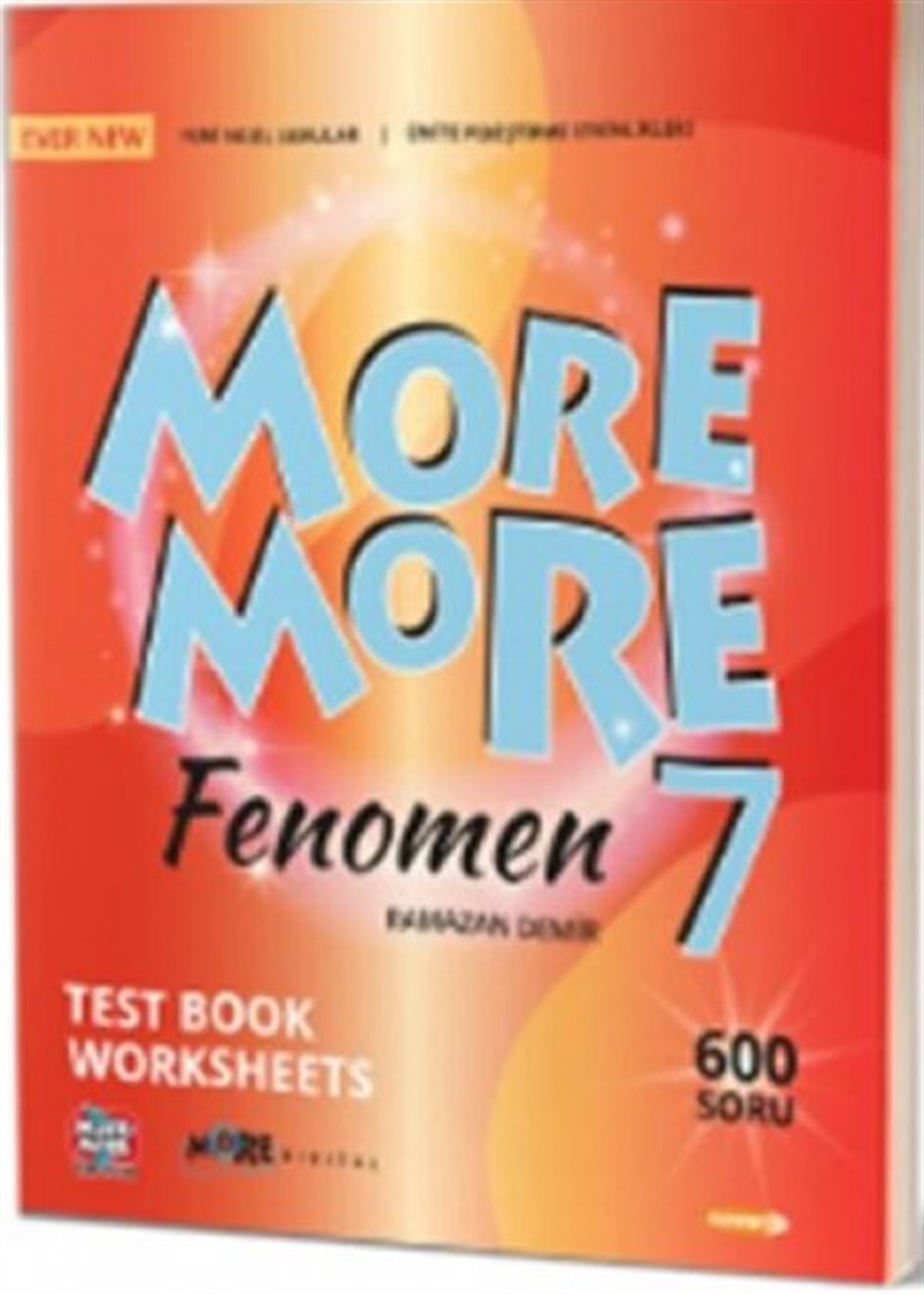 Kurmay ELT More and More English 7 Fenomen Worksheets Test Book