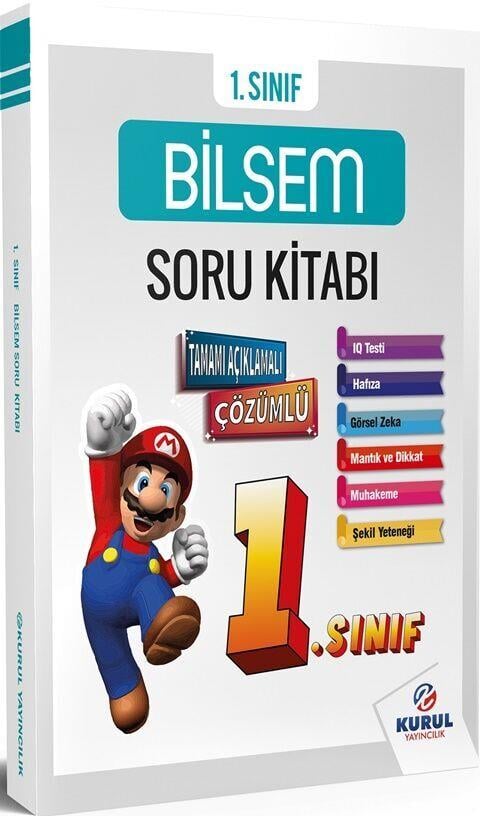 Kurul Yayıncılık 1. Sınıf Bilsem Çözümlü Soru Kitabı