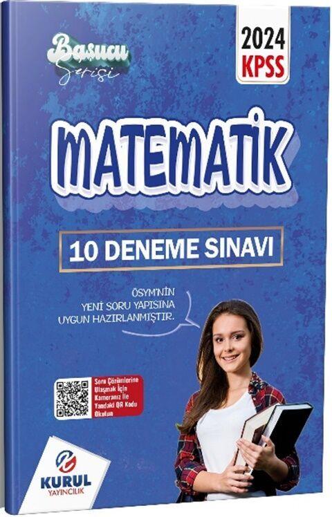 Kurul Yayıncılık 2024 KPSS Başucu Serisi Matematik Çözümlü 10 Deneme Sınavı