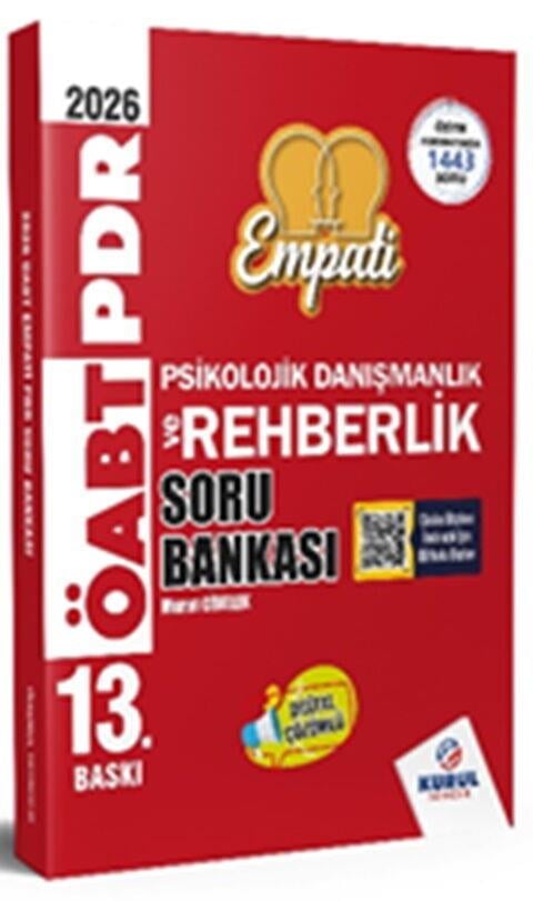 Kurul Yayıncılık 2026 ÖABT Empati Psikolojik Danışmanlık ve Rehberlik Soru Bankası