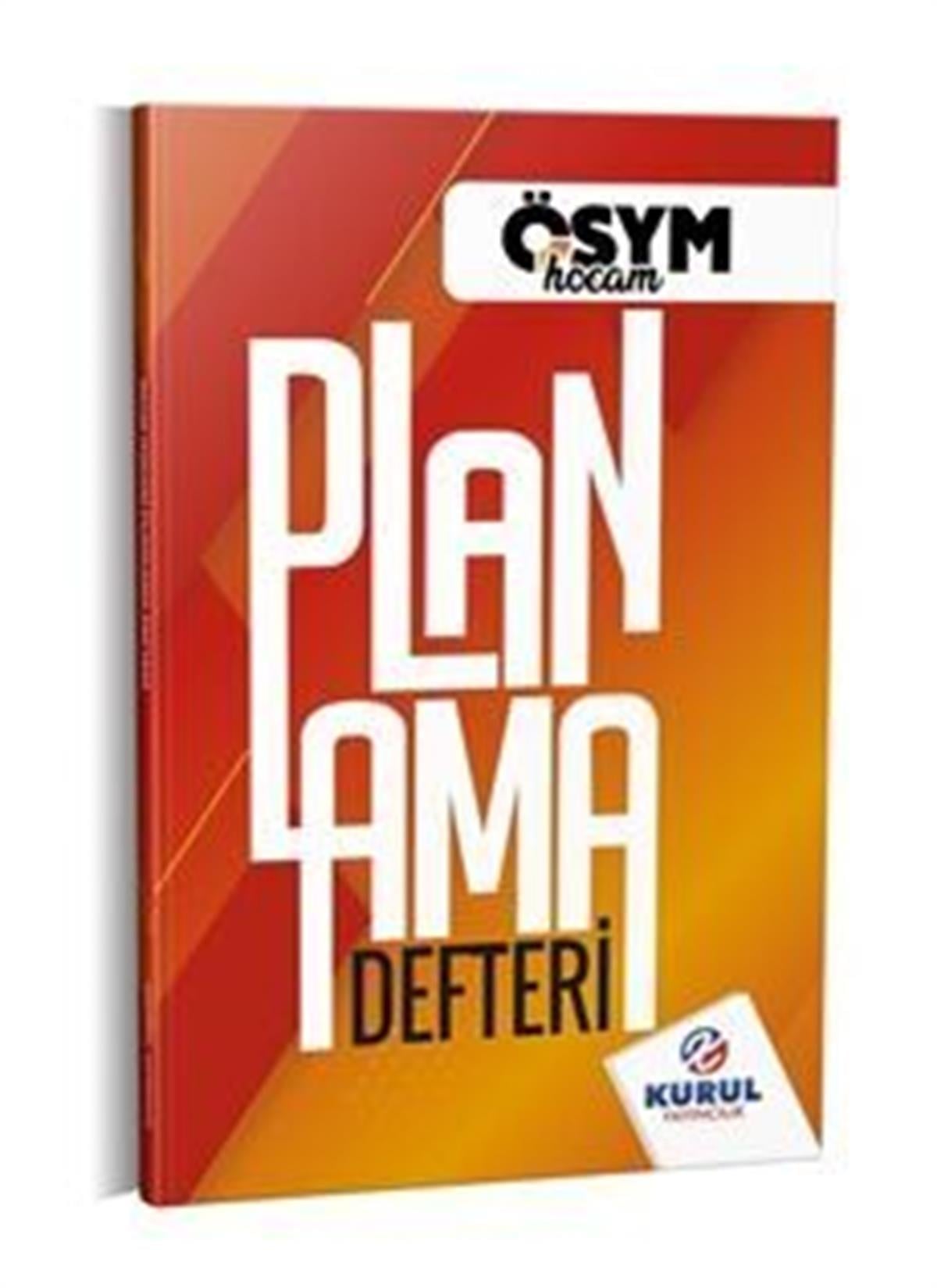 Kurul Yayıncılık Tüm ÖSYM Sınavları İçin Planlama Defteri