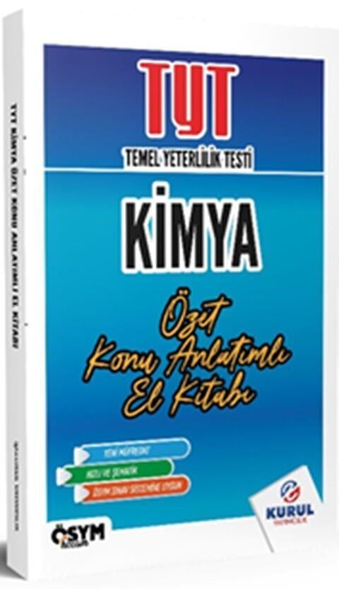 Kurul Yayıncılık TYT Kimya Özet Konu Anlatımlı El Kitabı