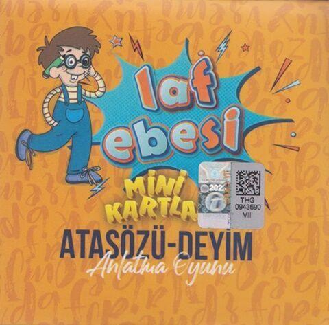 Laf Ebesi Yayınları Atasözü ve Deyim Anlatma Oyunu Mini Kartlar