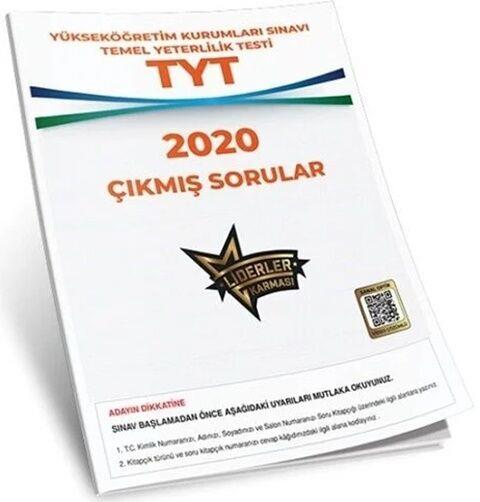 Liderler Karması 2020 TYT Çıkmış Sorular Çözümlü