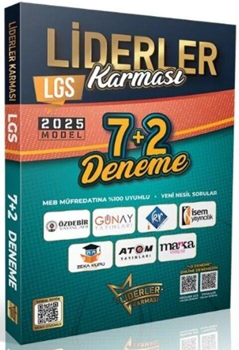 Liderler Karması 2025 Model 8. Sınıf LGS Tüm Dersler 7+2 Deneme