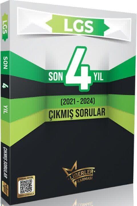 Liderler Karması 8. Sınıf LGS Tüm Dersler Son 4 Yıl Çıkmış Sorular