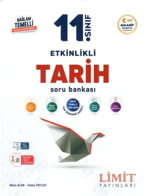 Limit Yayınları 11. Sınıf Tarih Etkinlikli Soru Bankası