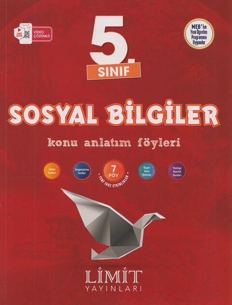 Limit Yayınları 5. Sınıf Sosyal Bilgiler Konu Anlatım Föyleri