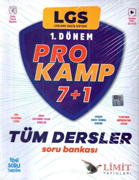 Limit Yayınları LGS Prokamp Tüm Dersler Soru Bankası