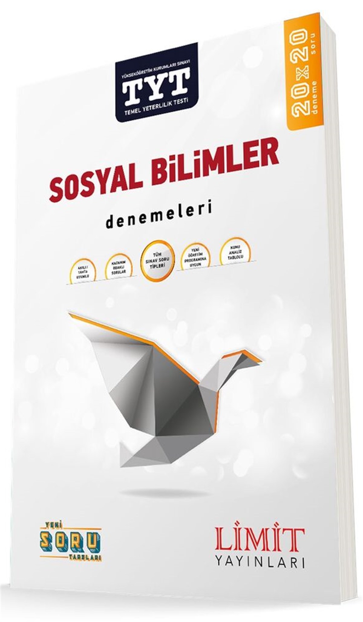 Limit Yayınları TYT Sosyal Bilimler 20x20 Denemeleri