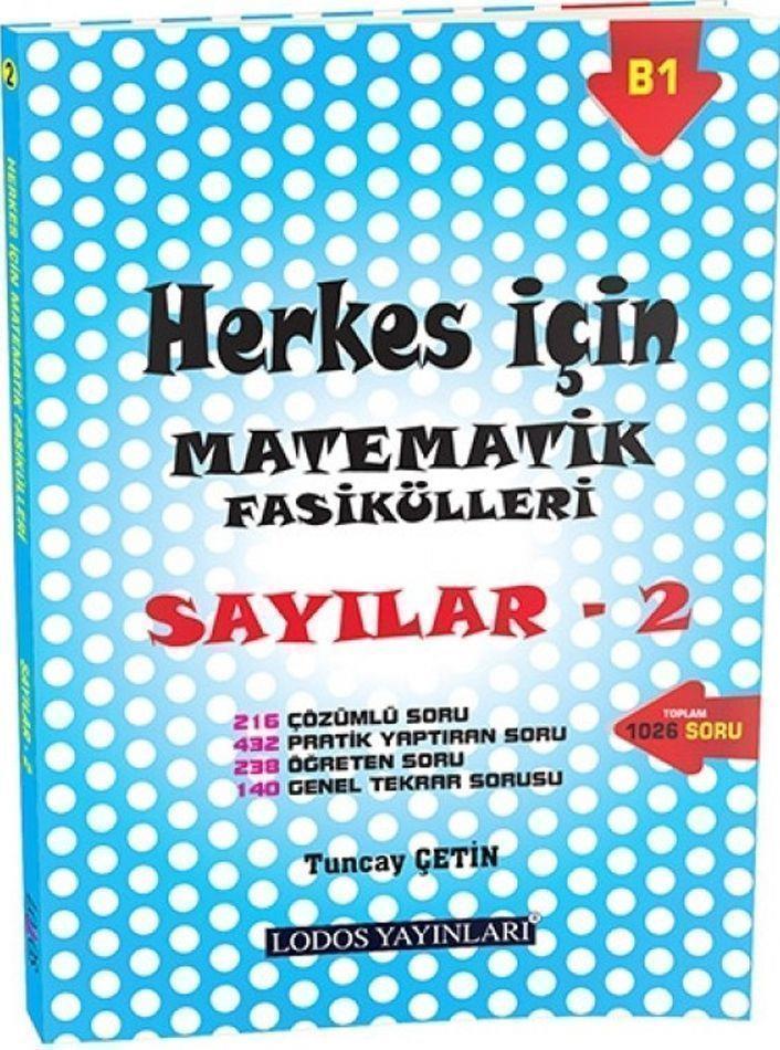 Lodos Yayınları Herkes İçin Matematik Fasikülleri Sayılar 2
