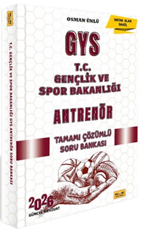 Makro Kitabevi T.C. Gençlik ve Spor Bakanlığı GYS Antrenör Tamamı Çözümlü Soru Bankası