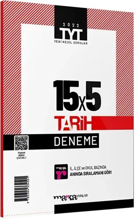 Marka Yayınları 2022 TYT Tarih 15x5 Deneme