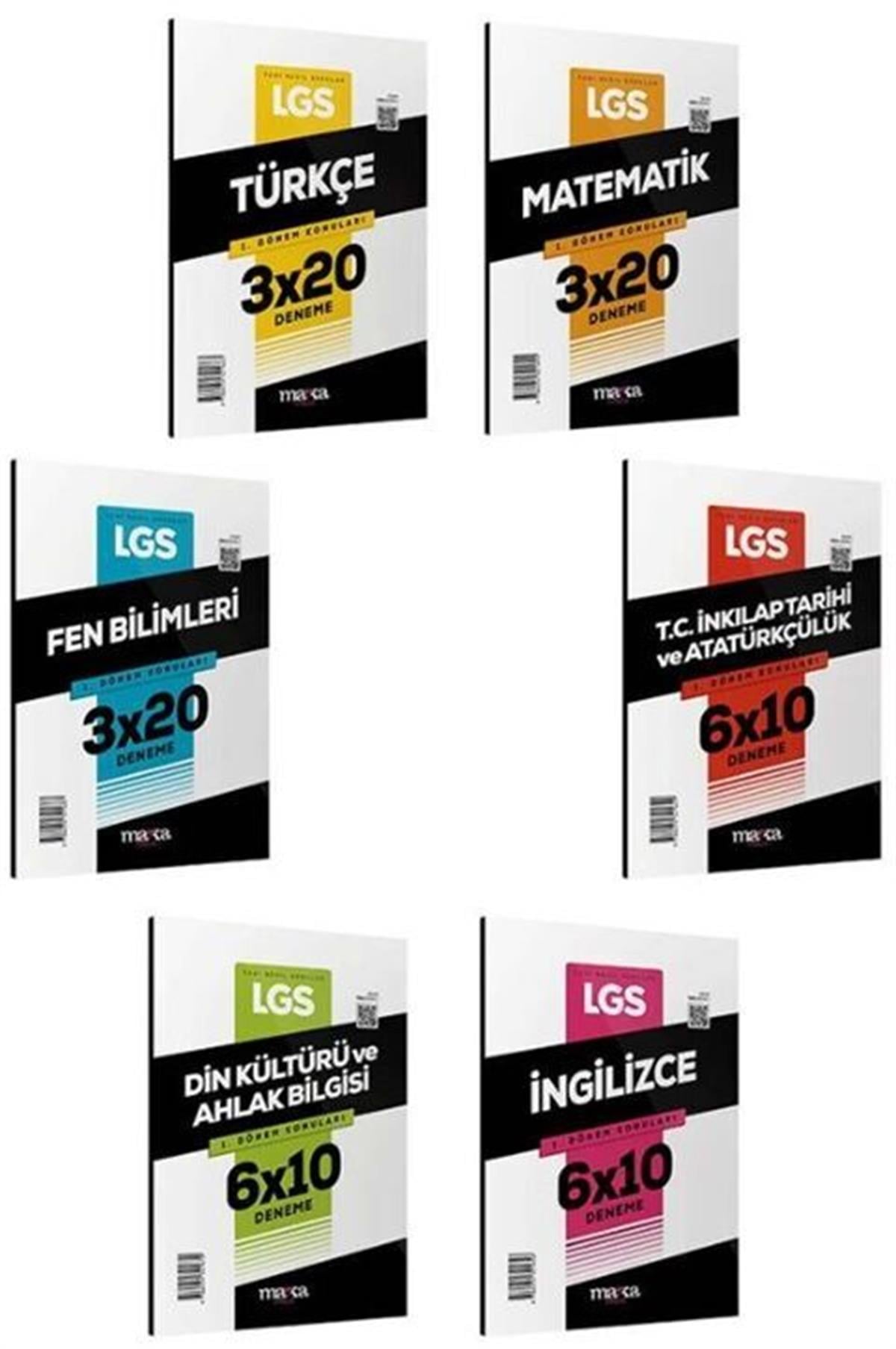 Marka Yayınları 8. Sınıf LGS Tüm Dersler Deneme Seti