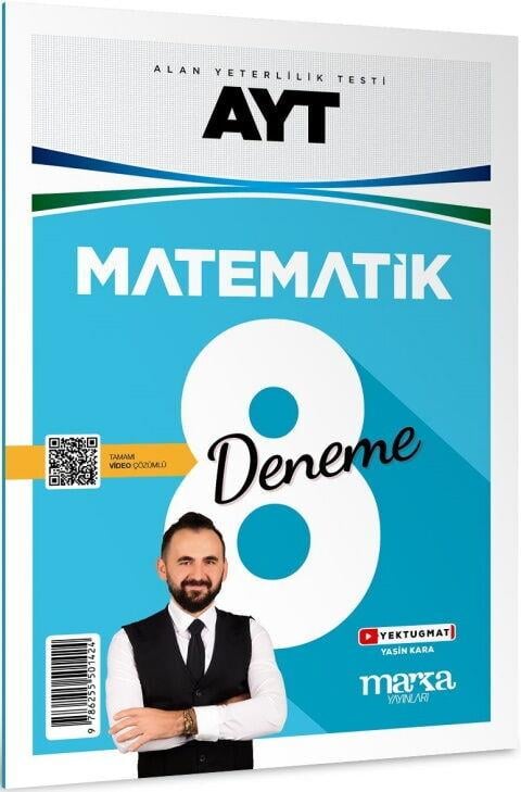 Marka Yayınları AYT Matematik Tamamı Video Çözümlü 8 Deneme