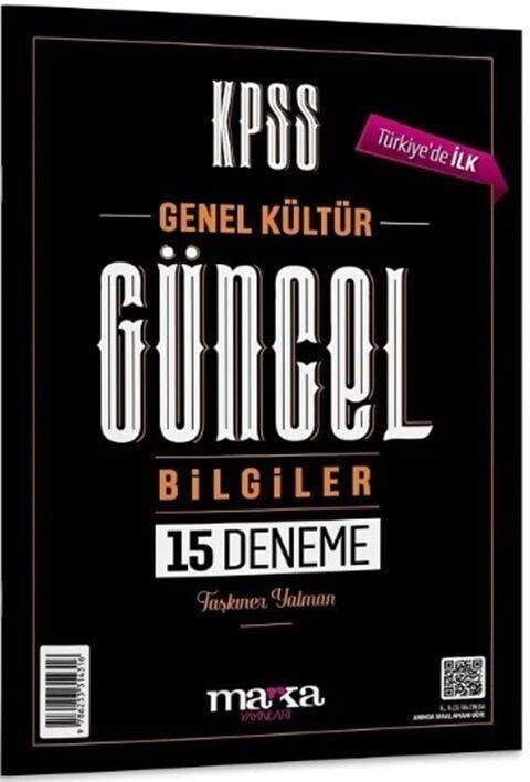 Marka Yayınları KPSS Güncel Bilgiler 15 Deneme