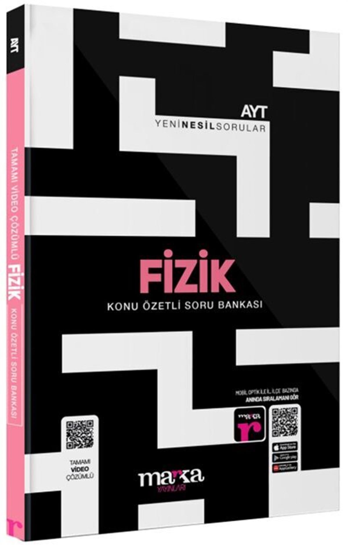 Marka Yayınları 2023 AYT Fizik Konu Özetli Yeni Nesil Soru Bankası Tamamı Video Çözümlü