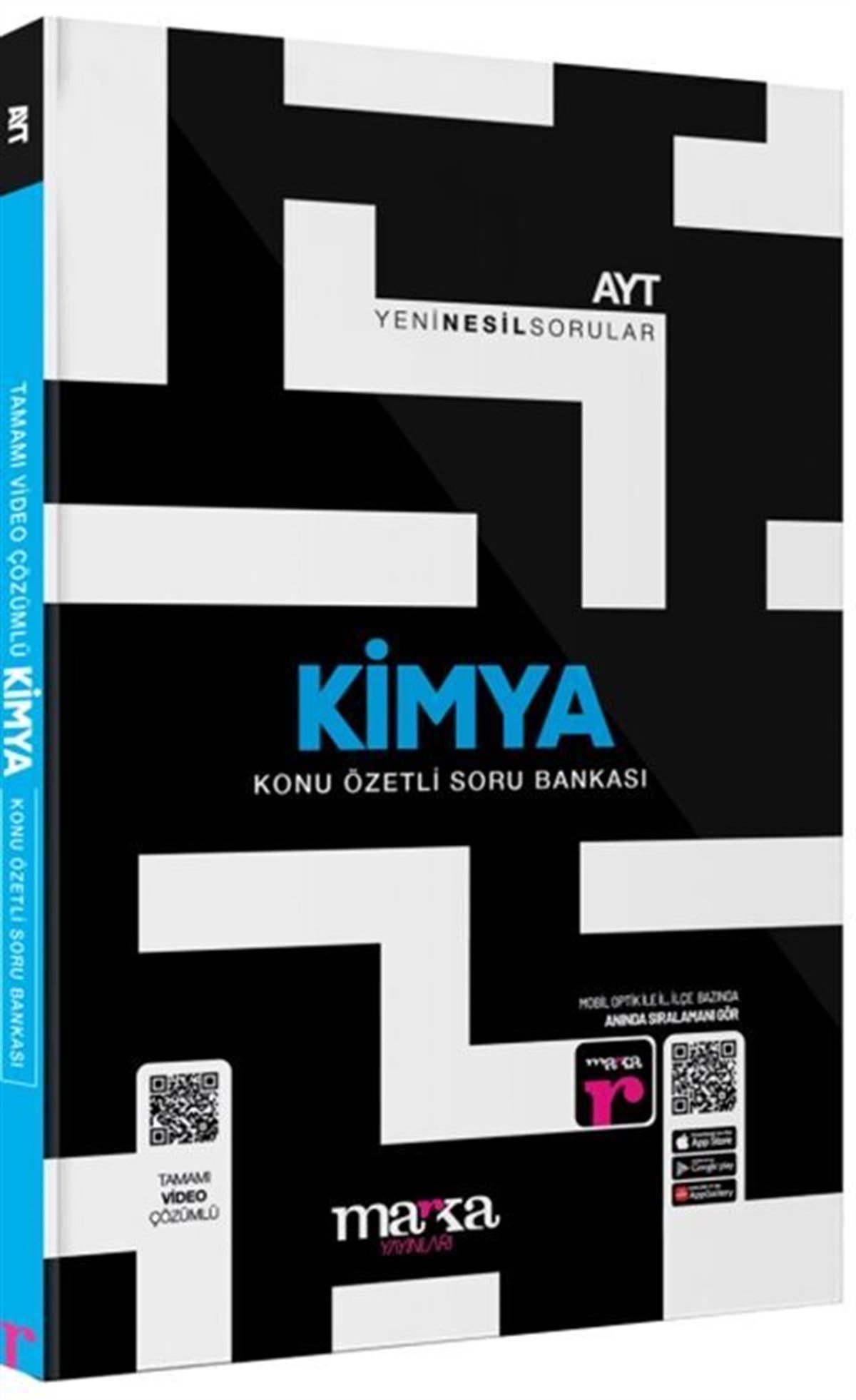 Marka Yayınları 2023 AYT Kimya Konu Özetli Yeni Nesil Soru Bankası Tamamı Video Çözümlü