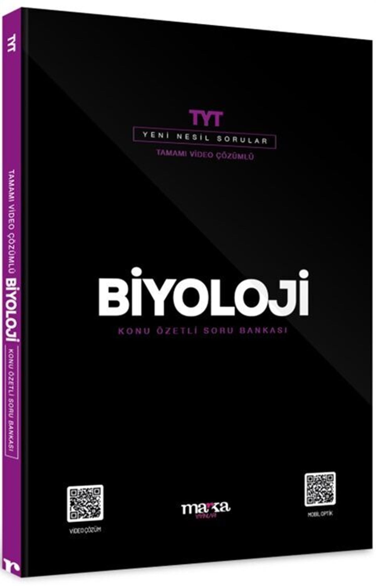 Marka Yayınları 2023 TYT Biyoloji Konu Özetli Yeni Nesil Soru Bankası Tamamı Video Çözümlü