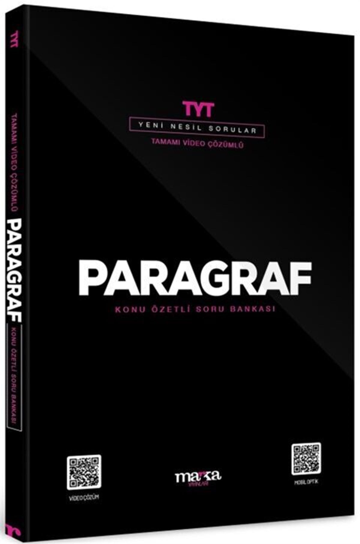 Marka Yayınları TYT Paragraf Konu Özetli Yeni Nesil Soru Bankası
