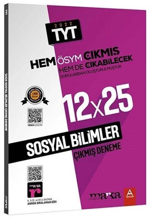 Marka Yayınları TYT Sosyal Bilimler 12x25 Çıkmış ve Çıkabilecek Denemeler