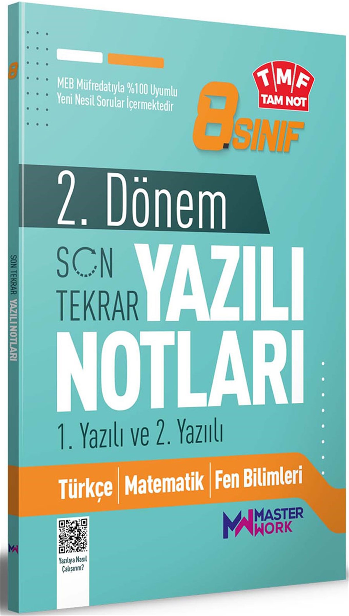 Master Work 8. Sınıf 2. Dönem 1. ve 2. Yazılı Notları Son Tekrar 